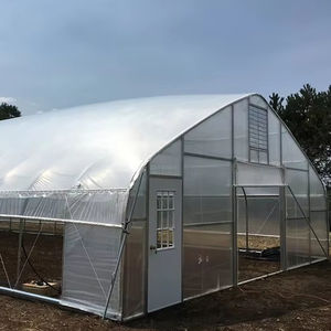 Serre commerciale australienne pour fraises 8x30m avec système hydroponique et contrôle climatique automatique |   Conception à haut rendement - Product Image 1