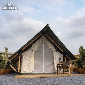 Waterproof Glamping <strong>Tents</strong> with Bathroom Outdoor <strong>Tent</strong> Luxury Canvas Safari <strong>Tent</strong> for Sales - Product Image 6