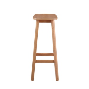 Tabourets <span class=keywords><strong>de</strong></span> hauteur <span class=keywords><strong>de</strong></span> comptoir moderne du milieu du siècle <span class=keywords><strong>tabouret</strong></span> <span class=keywords><strong>de</strong></span> comptoir dos nu en noyer <span class=keywords><strong>clair</strong></span> - Product Image 4
