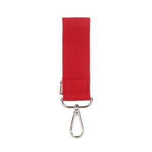 Llavero de lona de 17 cm con colgante de placa de identificación en blanco, cordón de muñeca y soporte para llavero para mujeres y niñas - Product Image 4