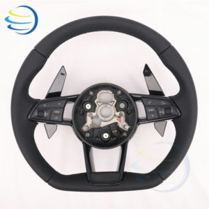 En stock – Volant en fibre de carbone R8 pour <span class=keywords><strong>Audi</strong></span> A3, A4L, A5, A6L, A7, Q2L, Q3, Q5, Q5L, Q7, <span class=keywords><strong>TT</strong></span>, TTS <span class=keywords><strong>Coupé</strong></span>, Roadster, <span class=keywords><strong>RS</strong></span> – Améliorez votre <span class=keywords><strong>Audi</strong></span> - Product Image 4