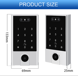 Sistema de Control de Acceso con <span class=keywords><strong>Código</strong></span> QR IP67, Teclado V5-QR TTLock, Controlador de Acceso Facial, Lector de Teclado sin Llave - Product Image 5