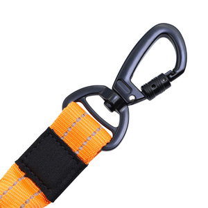 สายจูงสุนัขขนาดใหญ่แบบยืดหยุ่นพร้อมสายรัดอกไนลอนสำหรับเดินเล่นกลางแจ้ง - Product Image 4