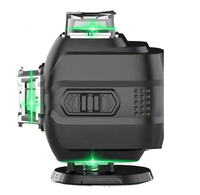 16 Linien 4D Nivel Laser 360 grün Laser Level Selbst nivellierend 360 Rotations laser Level