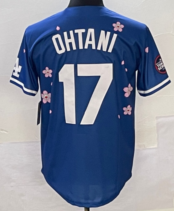 17 ohtani สีฟ้า