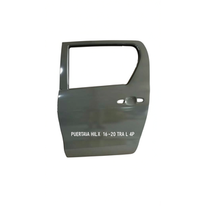 Puerta Delantera Izquierda Hilux 2016-2020, Metal, Nueva, para Reparación y Reemplazo, Modelo 4P, Parte de Carrocería de Camioneta - Product Image 1