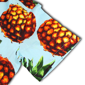 Los hombres Estilo Hawaiano 3D Impresión de piña camisa casual - Product Image 5