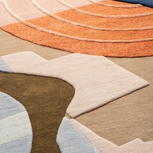 Hot Selling Premium Hand-Tufted Wool Carpet 100% New Zealand Wool Custom Luxury Design Handmade Fireproof <b>Rug</b> - Product Image 4