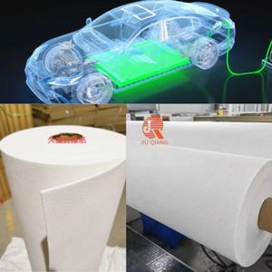 Chinesisches Niedrigwärmeleitfähiges Feuerfestes Keramikfaserpapier Aluminiumsilikat-Faserpapier für EV-Batterie Thermische Barriere - Product Image 5