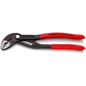 KNIPEX 87 01 180 Cobra Alicates para bomba de agua de nueva generación para tuberías y tuercas Con revestimiento de plástico antideslizante - Product Image 1