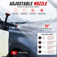 Pompe à main moussante pour lavage auto en gros, pulvérisateur haute pression anti-explosion pour nettoyage automobile