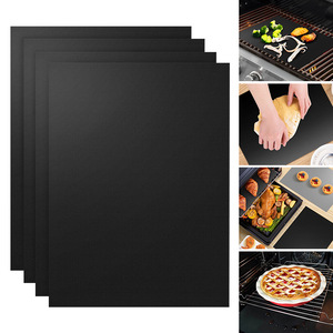 Outdoor BBQ mat, non-stick, easy-to-clean baking mat, Teflon BBQ mat, copper BBQ mat, <b>oven</b> <b>liner</b>. - Product Image 1