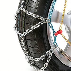 Cadenas Antideslizantes Universales para Camionetas y SUVs. Fácil de Instalar, Equipo de Emergencia KN, 16 mm, 3-9 kg, Resistente al Desgaste y Ajuste Perfecto - Product Image 5