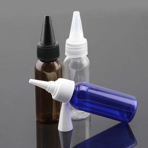 Art Sand Bottle Sand Bottle 1oz 30ml Small Empty Clear Amber Blue Plastic PET Squeeze Art Sand Bottle