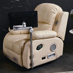 Massage Chair Electric Recliner Leather YY803 With Foot Rest And <b>Tablet</b> Holder <b>For</b> Home Relaxation - Product Image 4