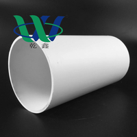 Tuyau de drainage PVC-U de haute qualité 4 pouces, tuyau de descente UPVC pour système d'évacuation des eaux usées, écologique et non toxique