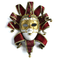 Venise Masque Halloween Fantôme Festival Fête Masque De Bal Vénitien Halloween Masque D'horreur Fête De Bal Décor Accessoires Cadeau