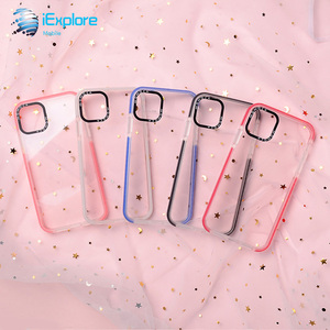 IExplore-funda de teléfono de doble color 1,5mm TPU + acrílico + TPE con anillo de cámara de logotipo personalizado para iPhone 14 pro <span class=keywords><strong>max</strong></span> <span class=keywords><strong>Samsung</strong></span> <span class=keywords><strong>S22</strong></span> <span class=keywords><strong>ultra</strong></span> - Product Image 6