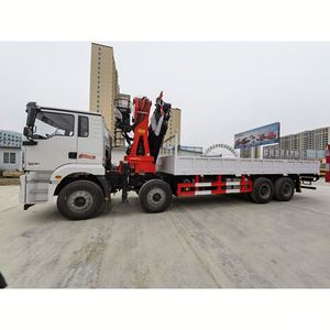 Shacman Delong 16 Ton Folding <b>Arm</b> <b>Crane</b> Truck 8x4 Folding Boom <b>Lorry</b> <b>Crane</b> for Engineering Lifting - Product Image 4