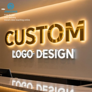 Chất lượng xuất sắc lập trình LED Sign 3D Letter Sign Laser Cut kim loại thép không gỉ máy in Board bán buôn Acrylic Logo - Product Image 5