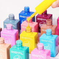 Ensemble de vernis à ongles en gel UV 60 couleurs, gel fonctionnel avec scellant trempé et scellant givré pour studio de nail art et usage professionnel
