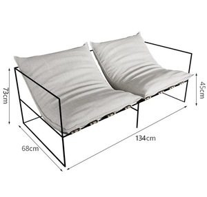 <span class=keywords><strong>เก้าอี้</strong></span>ห้องนั่งเล่นสไตล์นอร์ดิกโซฟาที่สะดวกสบายสำหรับตกแต่งบ้าน - Product Image 5