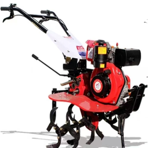 Mini <span class=keywords><strong>Motozappa</strong></span> a Benzina, Coltivatore Manuale per Lavorazione del Terreno, Rimozione Erbacce e Coltivazione in Piccole Aziende Agricole - Product Image 1