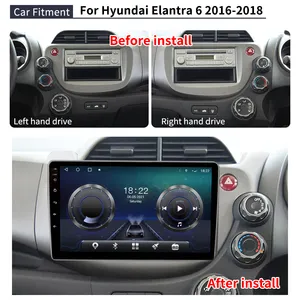 Krando TS10 9 "universal carro android rádio autoradio multimídia Para Honda FIT Jazz 2007-2014 Sem Fio Carplay Auto Atualização