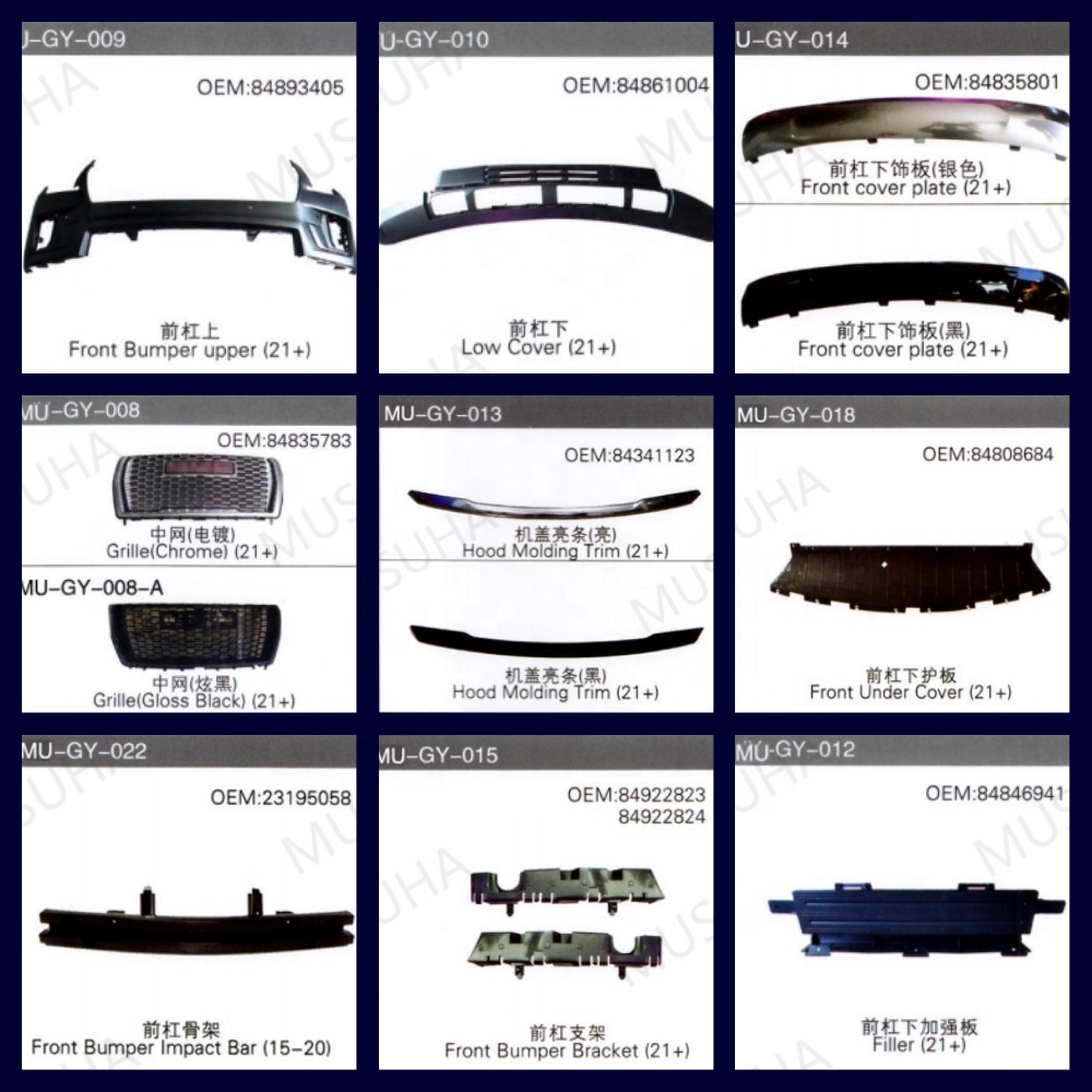 front bumper for chevrolet avalanche