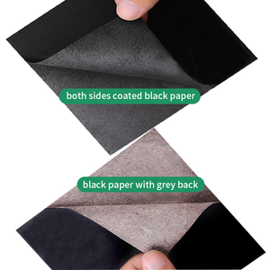 Álbum de Fotos de Cartón Negro con Papel Grueso de Pulpa Química-Mecánica Reciclable - Product Image 4