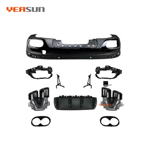 Diffusore posteriore stile X247 GLB45 di alta qualità per <span class=keywords><strong>Mercedes</strong></span> Benz <span class=keywords><strong>GLB</strong></span> 2020 2021 2022 - Product Image 2