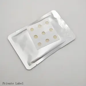 Runde förmigen OEM verpackung hydrocolloid akne wunde pflege aufkleber akne patch koreanische akne pickel patch