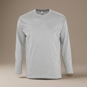 Polo unisexe en coton à manches raglan longues, respirant, protection cutanée, logo personnalisé, tee-shirt sport décontracté homme/femme, équipement de pêche - Product Image 3