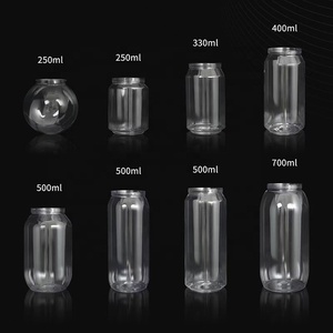 Tùy chỉnh in ấn 330ml Chai PET nước giải khát có thể với Dễ dàng mở nắp - Product Image 1