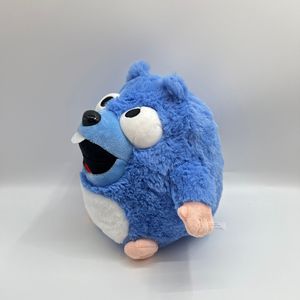 Grizzy Lemmings Plush Toys Small And Large Mouth Blue Anime <b>Dolls</b> For Kids 2 4 Years Unisex Gift - Product Image 3