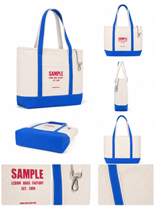 Sac fourre-tout en toile réutilisable grande capacité, durable, avec logo personnalisé, écologique, pour usage quotidien - Product Image 2
