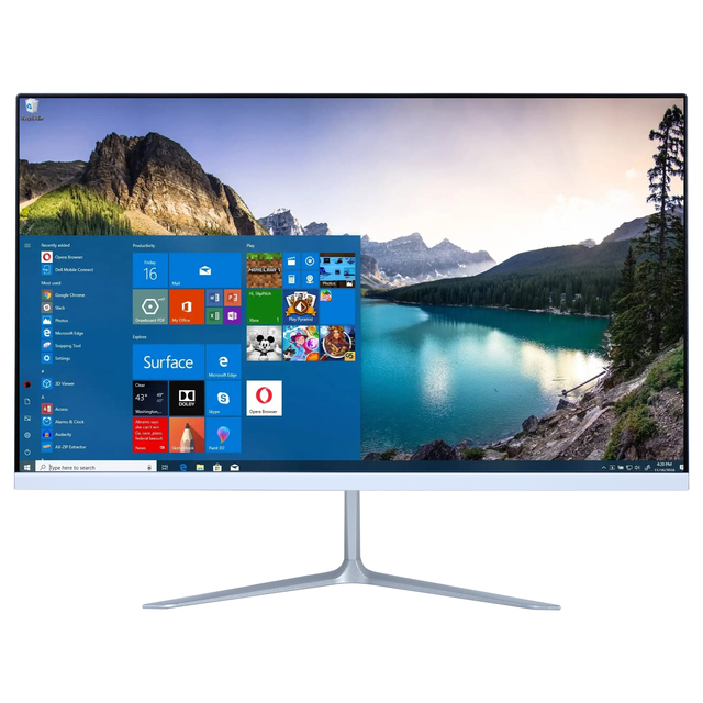 Rebekah Direct Factory 23.8" I5-5200U CPU LED Desktop Office Computer 1080P Home/School All-in-One PC with 8G Ram/256G SSD