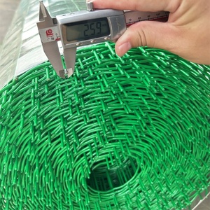 Trung Quốc mạ kẽm hàn lưới CuộN PVC tráng Hà Lan hàn dây lưới với lớp phủ nhựa cho lồng động vật 30x30mm - Product Image 4