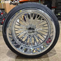 FANXI Meilleur design de roue 26x16 LBTY, même type 8x170 pour Ford F250, 6x135, 6x5.5, 24x14 pour Ford F150, Chevy 1500 avec enjoliveurs personnalisés