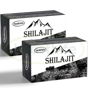 Healthife OEM Pure Himalayan Shilajit Resin Tablets, Shilajit Tablets