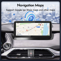 Radio Estéreo para Auto con Android 14 y Carplay AUTO para Mazda CX-9 2016-2021, GPS, Navegador, Reproductor Multimedia, Pantalla, 4G, DSP