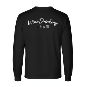 Camiseta de manga larga del equipo de degustación de vinos, regalo de degustación de vinos para mujeres y hombres - Product Image 2