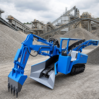 Nouvelle chargeuse-couveuse souterraine Inca Rock ZWY-4014L0 avec moteur et boîte de vitesses 2700 kg Garantie de 3 mois