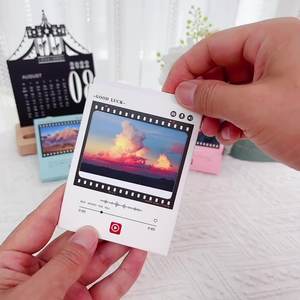 بطاقات تهنئة صوتية إبداعية رائجة البيع، بطاقات ورقية قابلة للتسجيل الموسيقي مخصصة، هدية مميزة للصديقة - Product Image 4