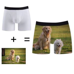 All Over Print Wholesale Manufacturer Sublimation Blank <b>Polyester</b> Custom Men Underwear With Logo and Design - Product Image 1