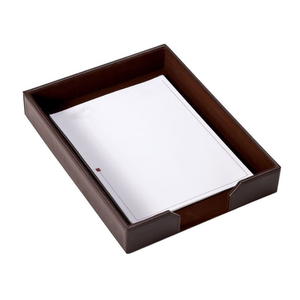 Accessoires de <span class=keywords><strong>bureau</strong></span> 4 pièces , <span class=keywords><strong>ensemble</strong></span> de papeterie en <span class=keywords><strong>cuir</strong></span> de <span class=keywords><strong>bureau</strong></span> en MDF de promotion avec organisateur - Product Image 4