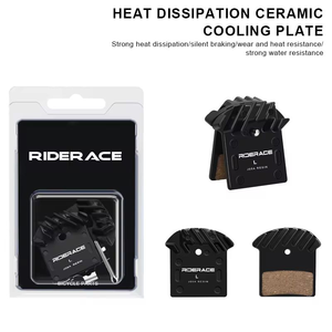 Pastillas de Freno de Disco RIDERACE J05A para Bicicleta de Montaña con Enfriamiento Cerámico para Shimano J04C J02A XT <span class=keywords><strong>Deore</strong></span> SLX <span class=keywords><strong>XTR</strong></span> M7100 <span class=keywords><strong>M9100</strong></span> M9020 - Product Image 3