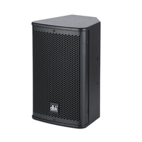 Enceinte professionnelle de 8 pouces à deux voies, en contreplaqué de bouleau de la Baltique, équipement audio de scène portable, 300 W de puissance crête