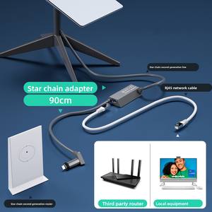 <span class=keywords><strong>Adaptateur</strong></span> <span class=keywords><strong>Ethernet</strong></span> <span class=keywords><strong>Starlink</strong></span> Rectangulaire Satellite Internet V2 <span class=keywords><strong>Adaptateur</strong></span> réseau externe filaire sans fil Gen 2 - Product Image 5