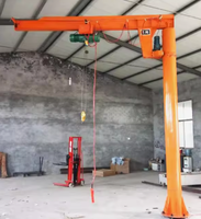Grue à flèche articulée OLG avec palan électrique, capacité de levage de 2 tonnes en acier pour atelier